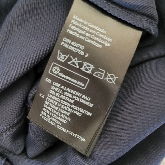 H&M Navy Blue Lace Longsleeve Dress - Picture 5 of 5